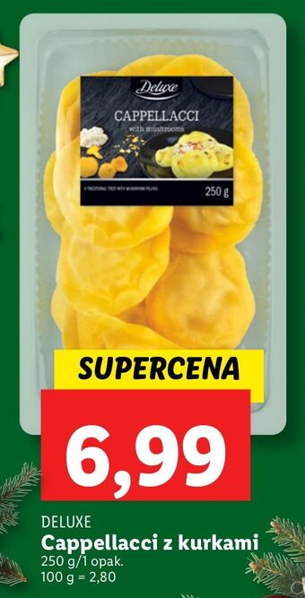 Lidl Cappellacci z kurkami deluxe oferta