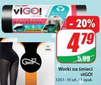 Dino Worki na śmieci 120 l vigo! oferta