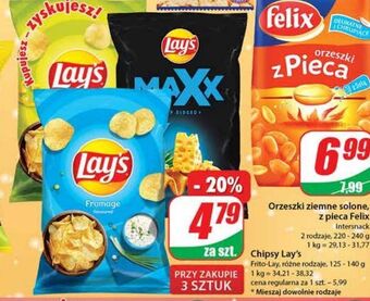 Dino Chipsy pikantna papryka lay's oferta