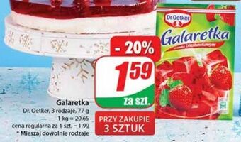 Dino Galaretka truskawkowa dr. oetker oferta