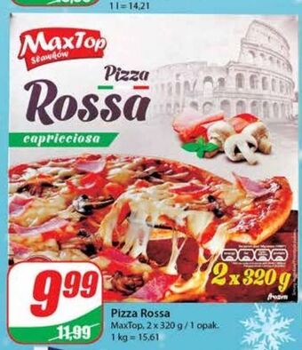 Dino Pizza capricciosa maxtop rossa oferta