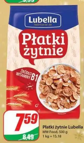 Dino Płatki żytnie lubella żytnie oferta