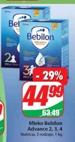 Dino Mleko 3 bebilon advance oferta