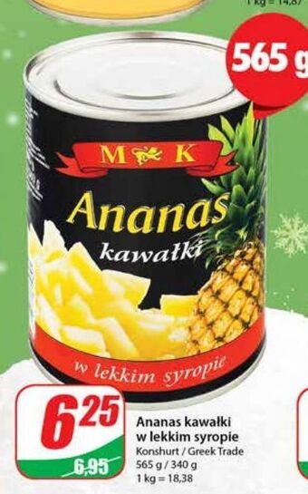 Dino Ananas kawałki m&k oferta
