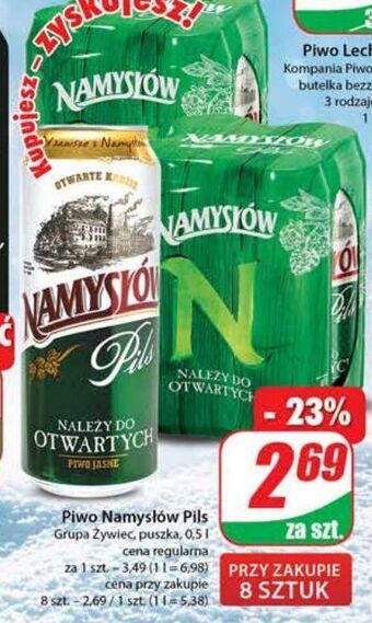 Dino Piwo namysłów pils oferta