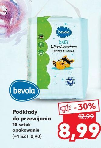 Kaufland Podkłady do przewijania bevola baby oferta