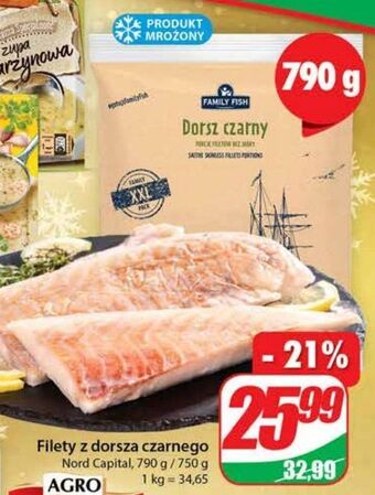 Dino Dorsz czarny filety family fish oferta