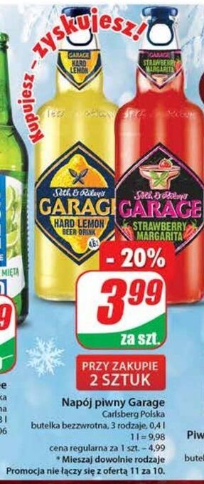 Dino Piwo garage hard lemonade oferta