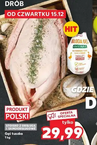 Kaufland Gęś tuszka k-classic stąd takie dobre! oferta