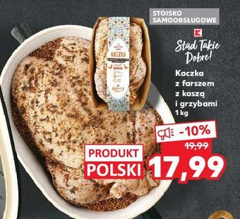 Kaufland Kaczka faszerowana kaszą i grzybami k-classic stąd takie dobre! oferta
