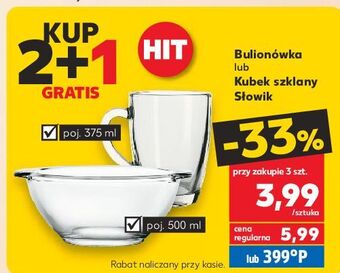 Kaufland Kubek szklany oferta