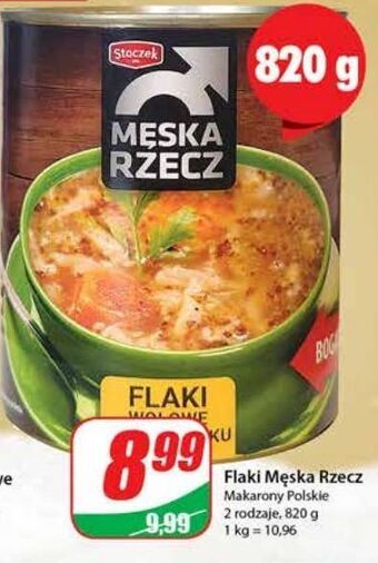 Dino Flaki po zamojsku stoczek męska rzecz oferta