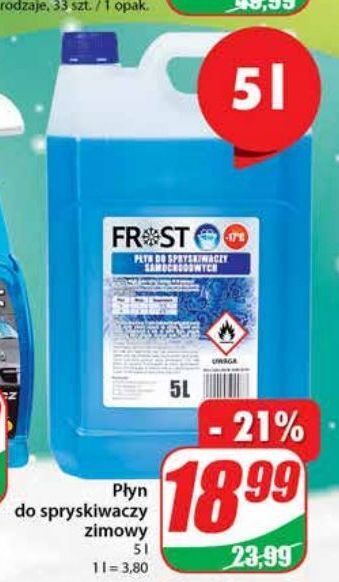 Dino Płyn do spryskiwaczy zimowy frost oferta