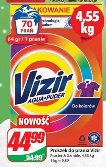 Dino Proszek do prania kolorów vizir aqua puder oferta