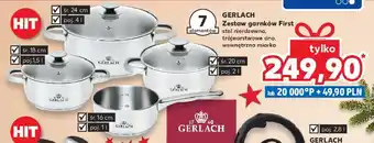 Kaufland Zestaw garnków first gerlach oferta