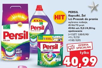 Kaufland Kapsułki do prania color deep clean persil power caps oferta