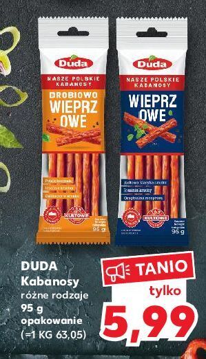 Kaufland Kabanosy drobiowo-wieprzowe silesia duda oferta