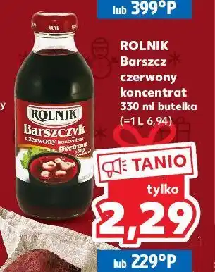 Kaufland Barszcz czerwony koncentrat rolnik oferta