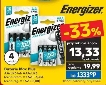 Kaufland Baterie aaa energizer max plus oferta