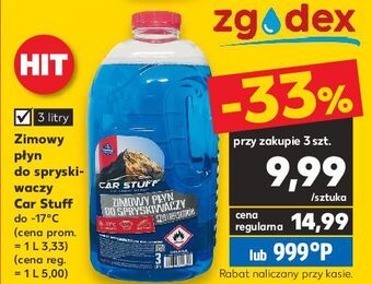 Kaufland Płyn zimowy do spryskiwaczy car stuff oferta