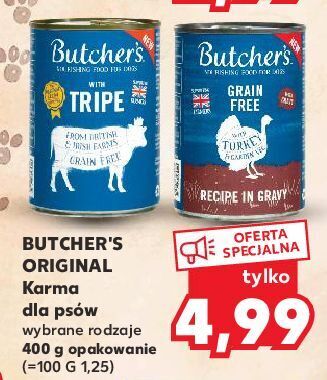 Kaufland Karma dla psa z wołowiną butcher's oferta