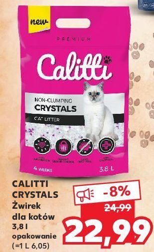 Kaufland Żwirek silikonowy calitti oferta