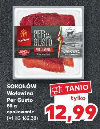 Kaufland Wołowina sokołów per gusto oferta