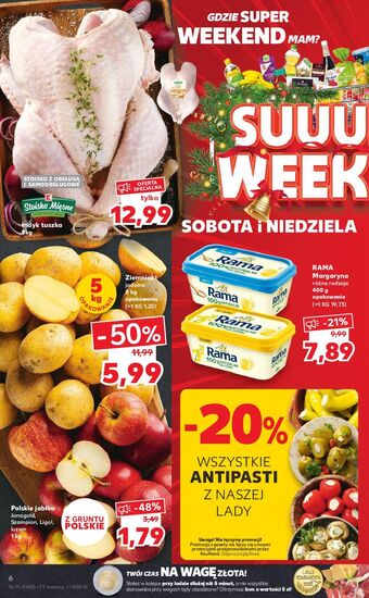 Kaufland Jabłka ligol oferta