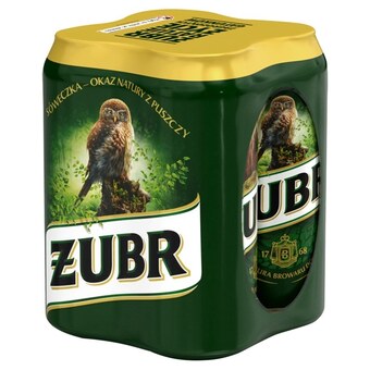Rabat Żubr piwo jasne 2 l (4 x 0,5 l) oferta