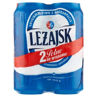 Słoneczko Leżajsk piwo jasne pełne 4 x 500 ml oferta
