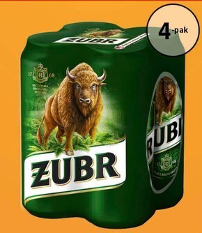 Carrefour Express Żubr piwo jasne 2 l (4 x 0,5 l) oferta