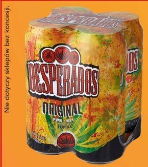 Carrefour Express Desperados original piwo aromatyzowane 4 x 500 ml oferta