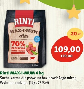 Maxi Zoo Karma dla psa rinti oferta