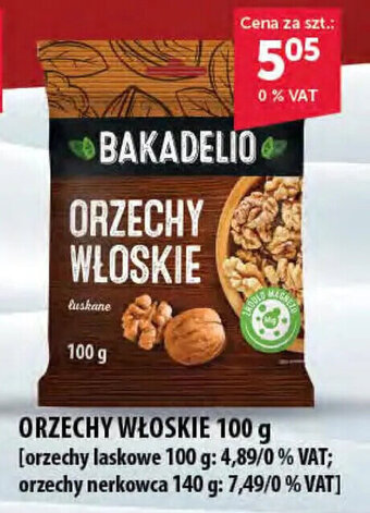 Eurocash Bakadelio Orzechy nerkowca 140g oferta