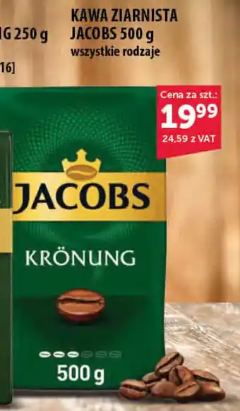 Eurocash Jacobs Kawa Ziarnista 500g wszystkie rodzaje oferta