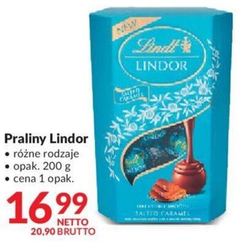 Makro Lindt Praliny Lindor różne rodzaje 200g oferta