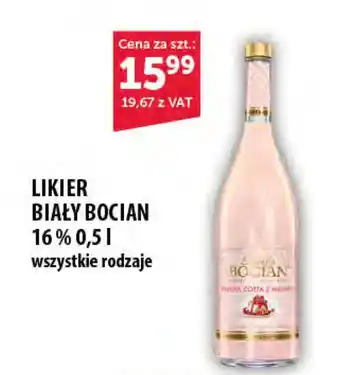 Eurocash Bocian Biały Likier 16% 0,5l oferta