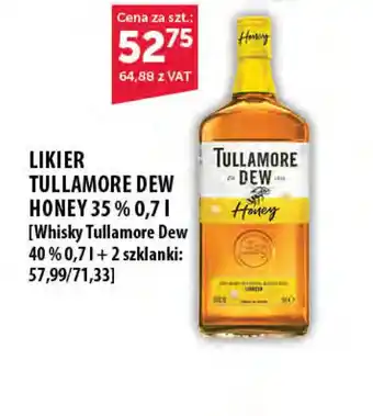 Eurocash Tullamore Dew Likier Honey 35% 0,7l oferta