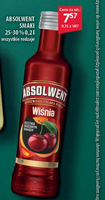 Eurocash Absolwent Smaki 25-30% 0,2l oferta