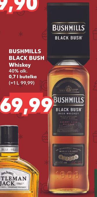 Kaufland Whiskey bushmills black bush oferta