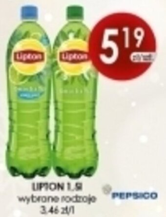 Rabat Pepsico Lipton 1,5l wybrane rodzaje oferta