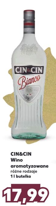 Kaufland Vermouth cin&cin bianco oferta