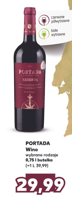 Kaufland Wino portada reserva oferta