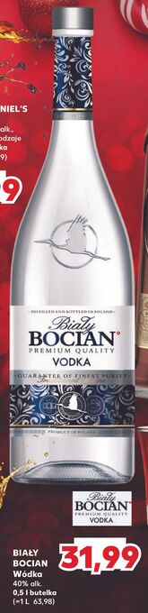 Kaufland Wódka biały bocian vodka oferta