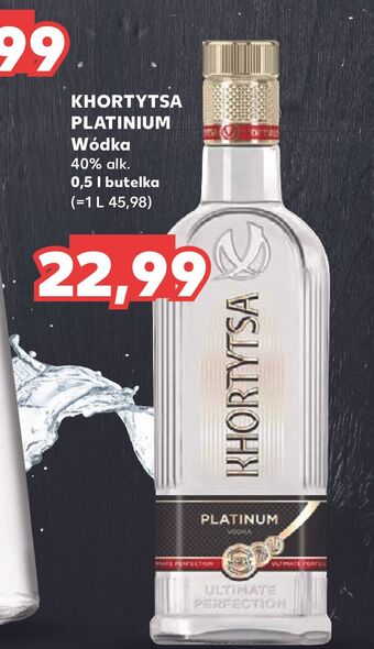 Kaufland Wódka khortytsa platinium oferta