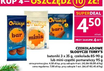 Dealz Czekolada z pomarańczą terry's oferta