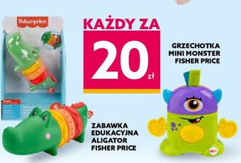 Dealz Grzechotka mini monster fisher-price oferta