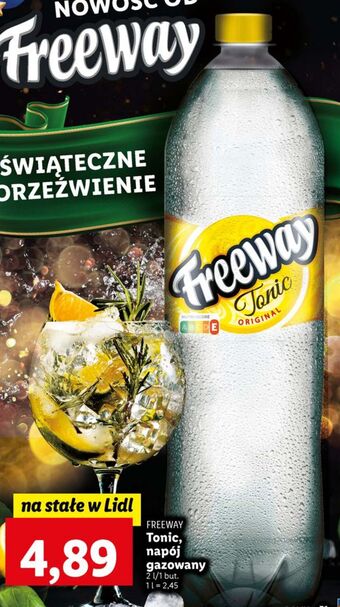 Lidl Tonic freeway oferta