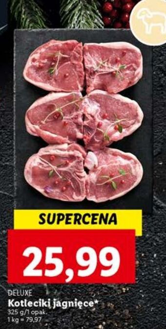 Lidl Kotleciki jagnięce deluxe oferta