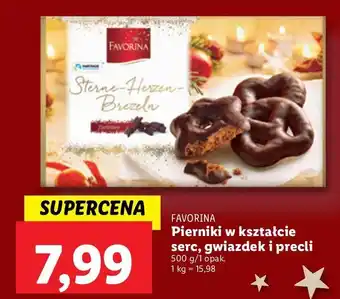 Lidl Pierniki czekoladowe favorina oferta